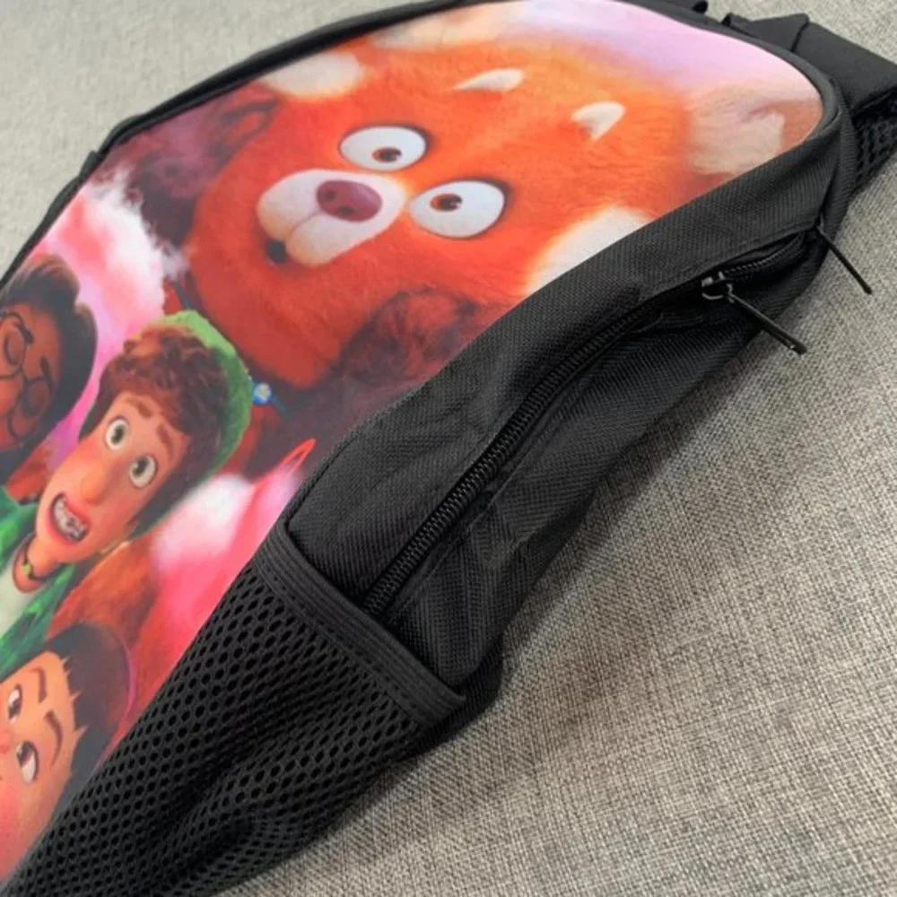 Brand New! Turning Red Anime Backpack Kids School Bag Children's Gift‎